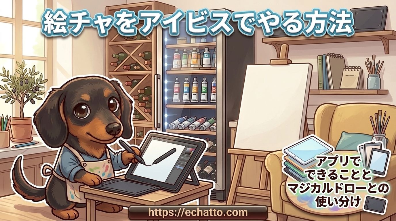 絵チャアイビス