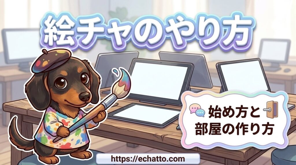 【絵チャのやり方】MagicalDrawの始め方とスマホやiPadで部屋を作る手順